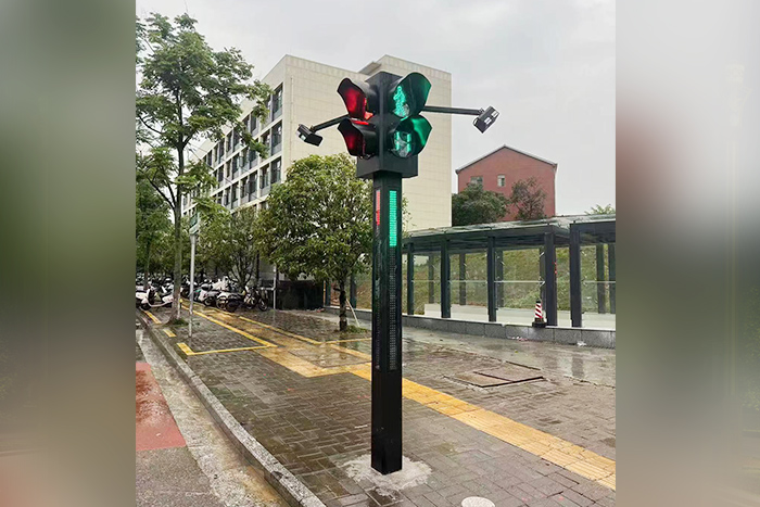 Trafikljus projekt i Changsha