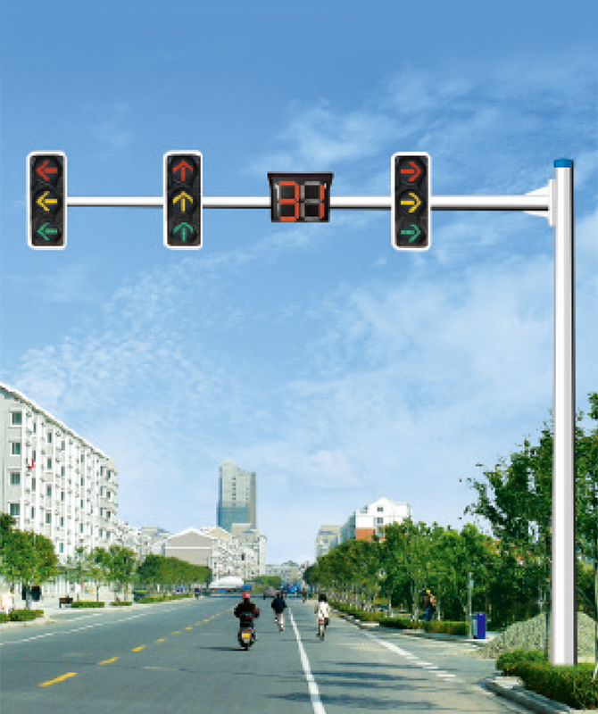 Åttkantig utskjutning Signalstång