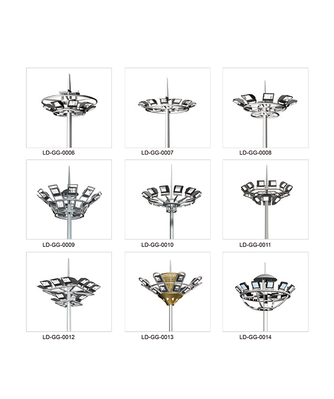 LD-GG-0006 ~ LD-GG-0014 Högstångslampa