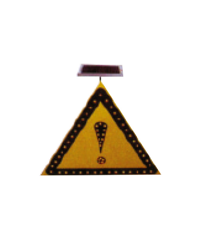 Sy-6c Solgul blinkande signallampa