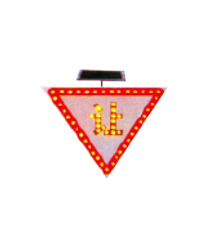 Sy-6f Solgul blinkande signallampa